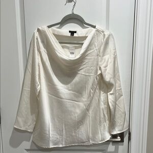Ann Taylor Cream Blouse